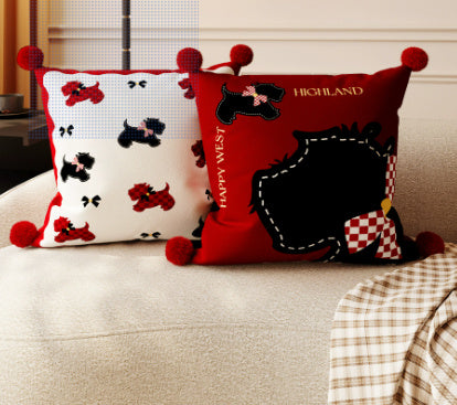 Square Bedroom Bedside Cushion