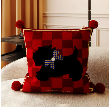 Square Bedroom Bedside Cushion