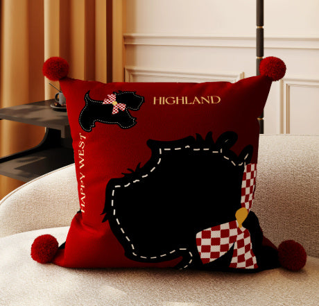 Square Bedroom Bedside Cushion